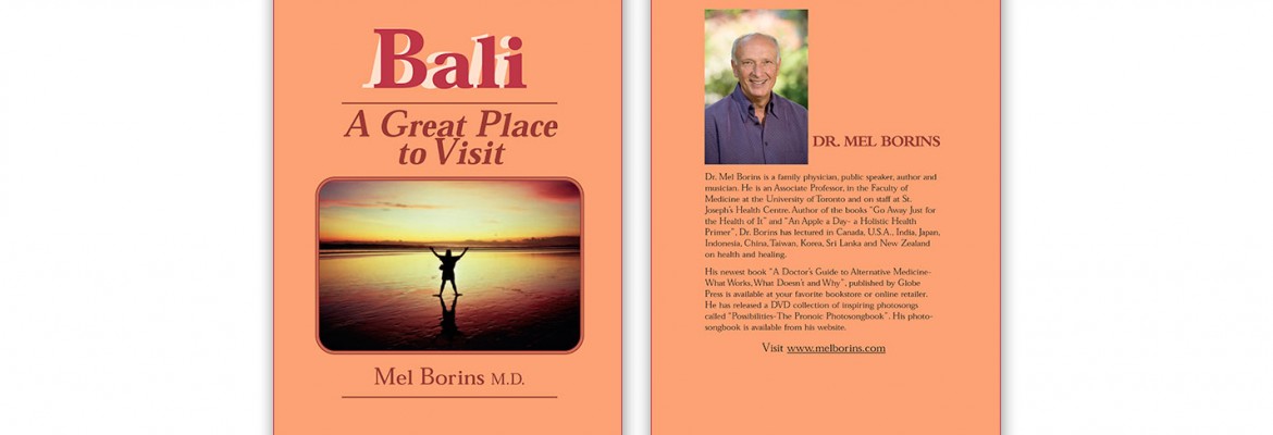 New Book “Bali – A Great Place to Visit”
